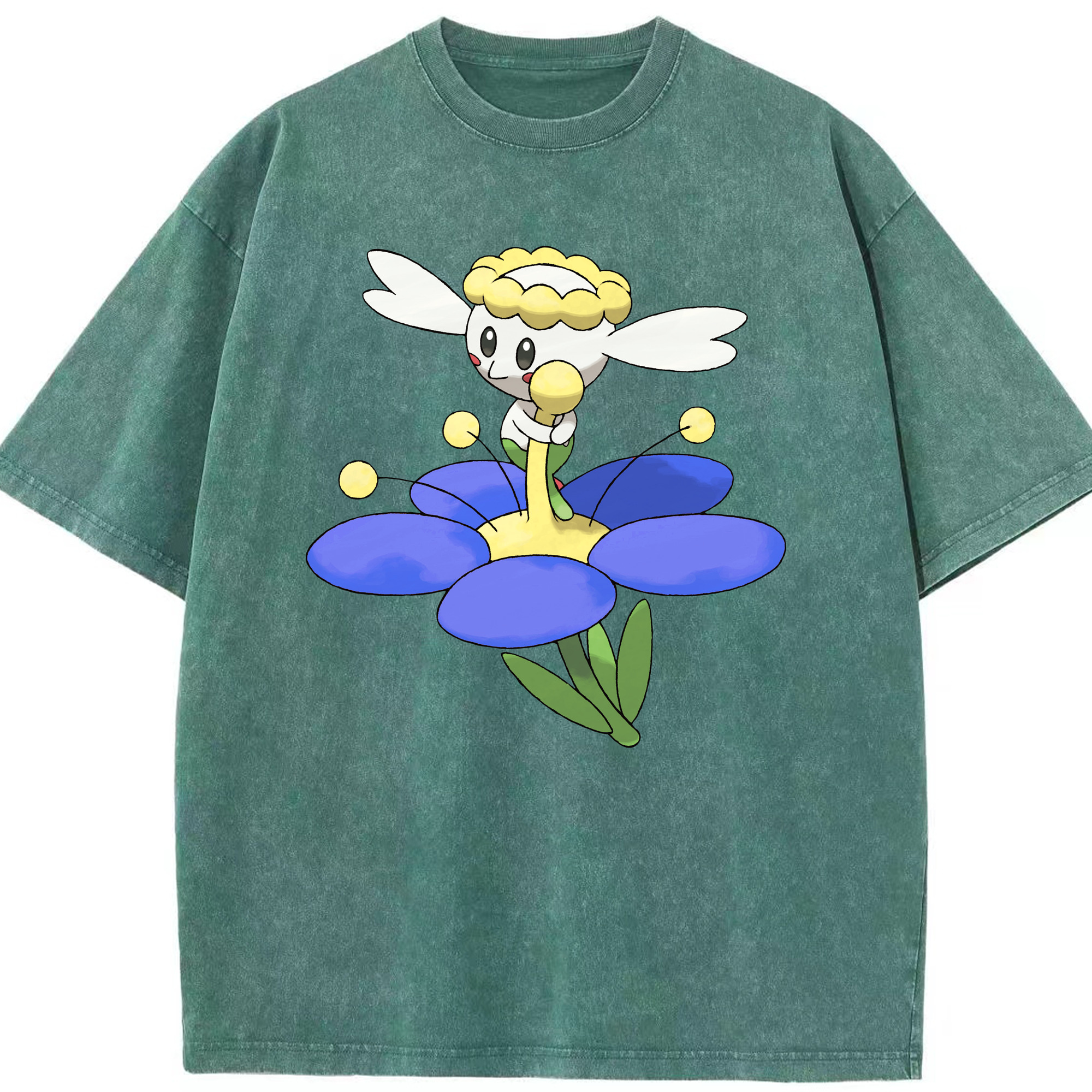 （画像用） ポケットモンスター Pokémon 綿100% ヴィンテージ風 半袖Tシャツ（フロントプリント）